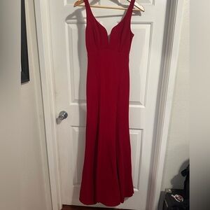 Lulus Red Maxi Dress - Worn Once
